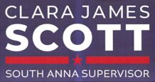 Clara James Scott for Supervisor